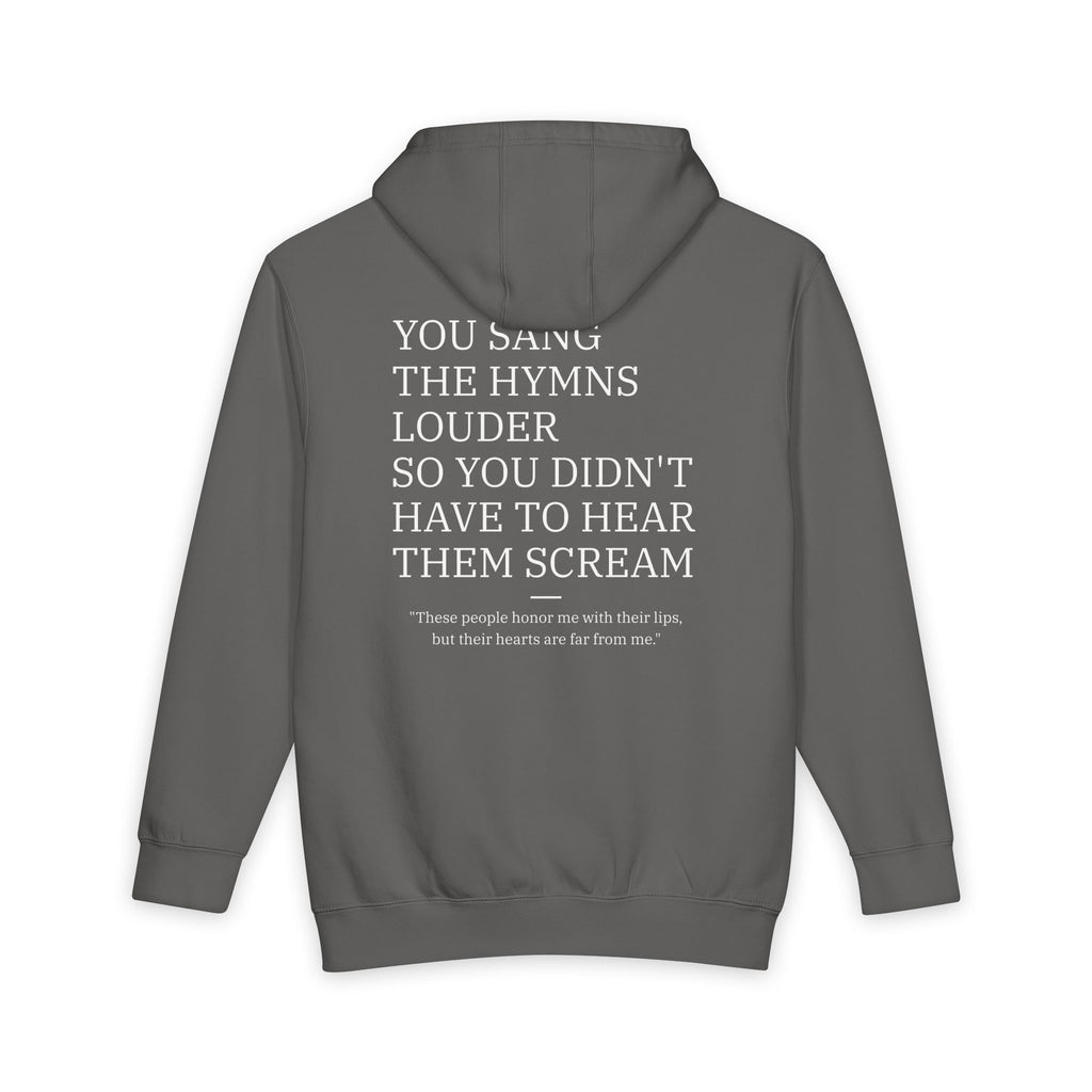 "Last July" Hymns Hoodie - Dark