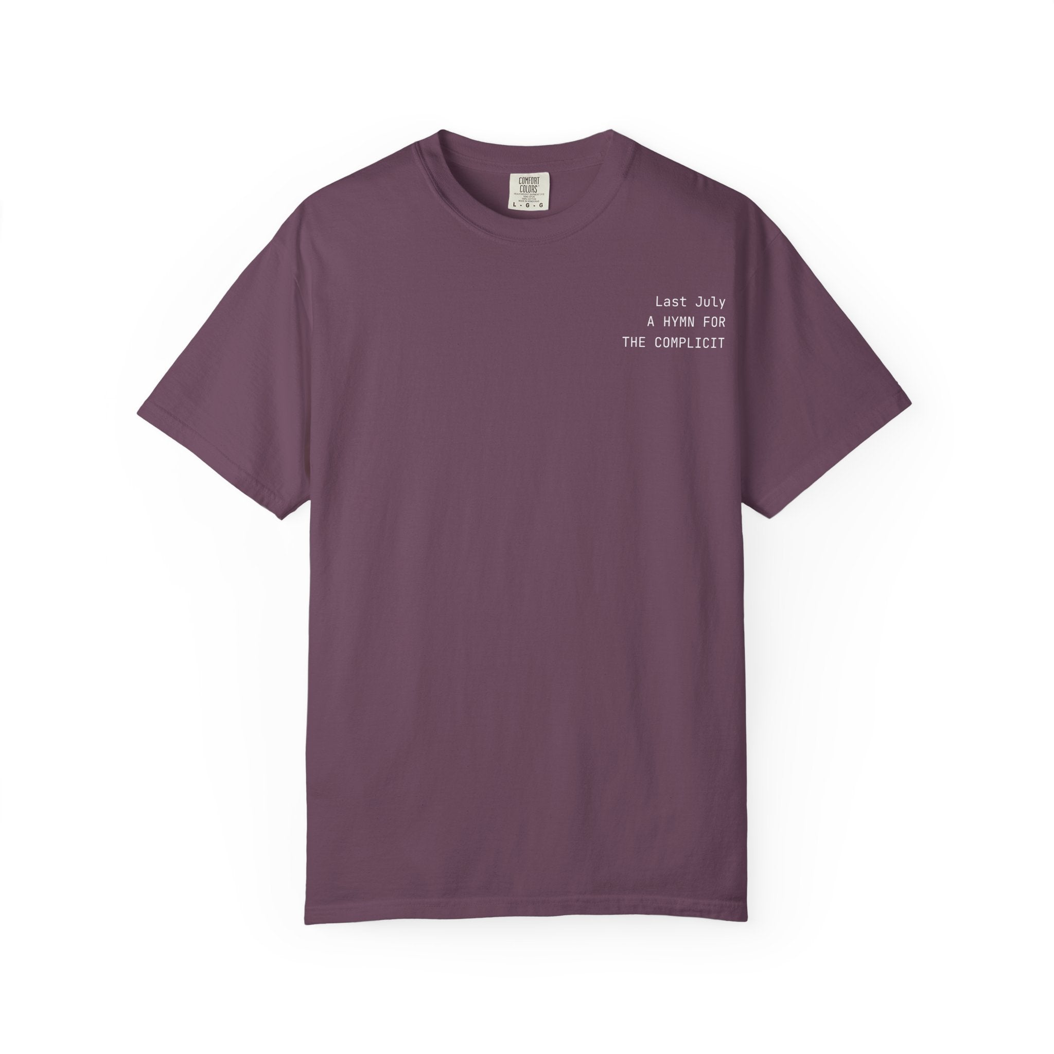 "Last July" Hymns T-Shirt - Dark