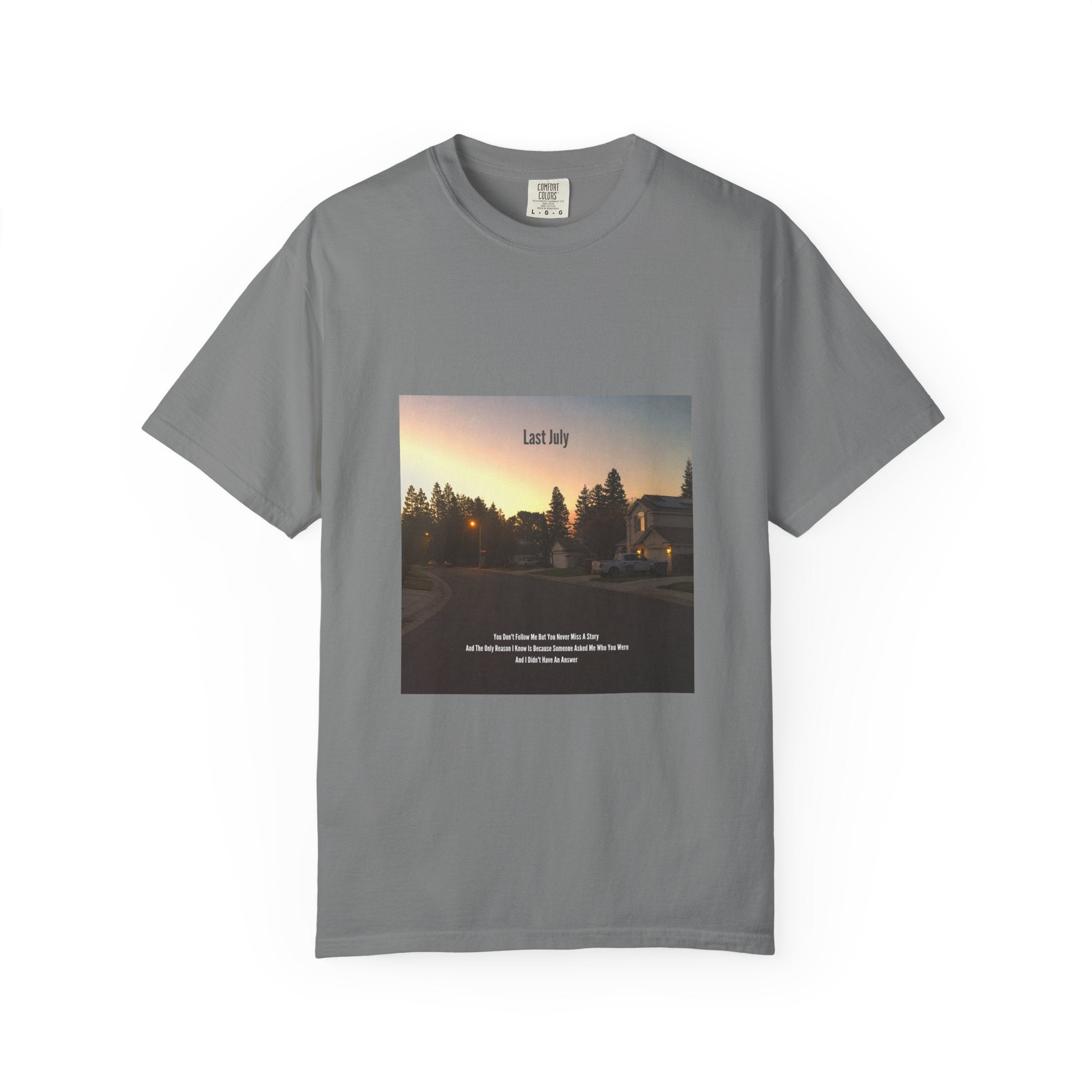You Don't Follow Me Cover T-Shirt