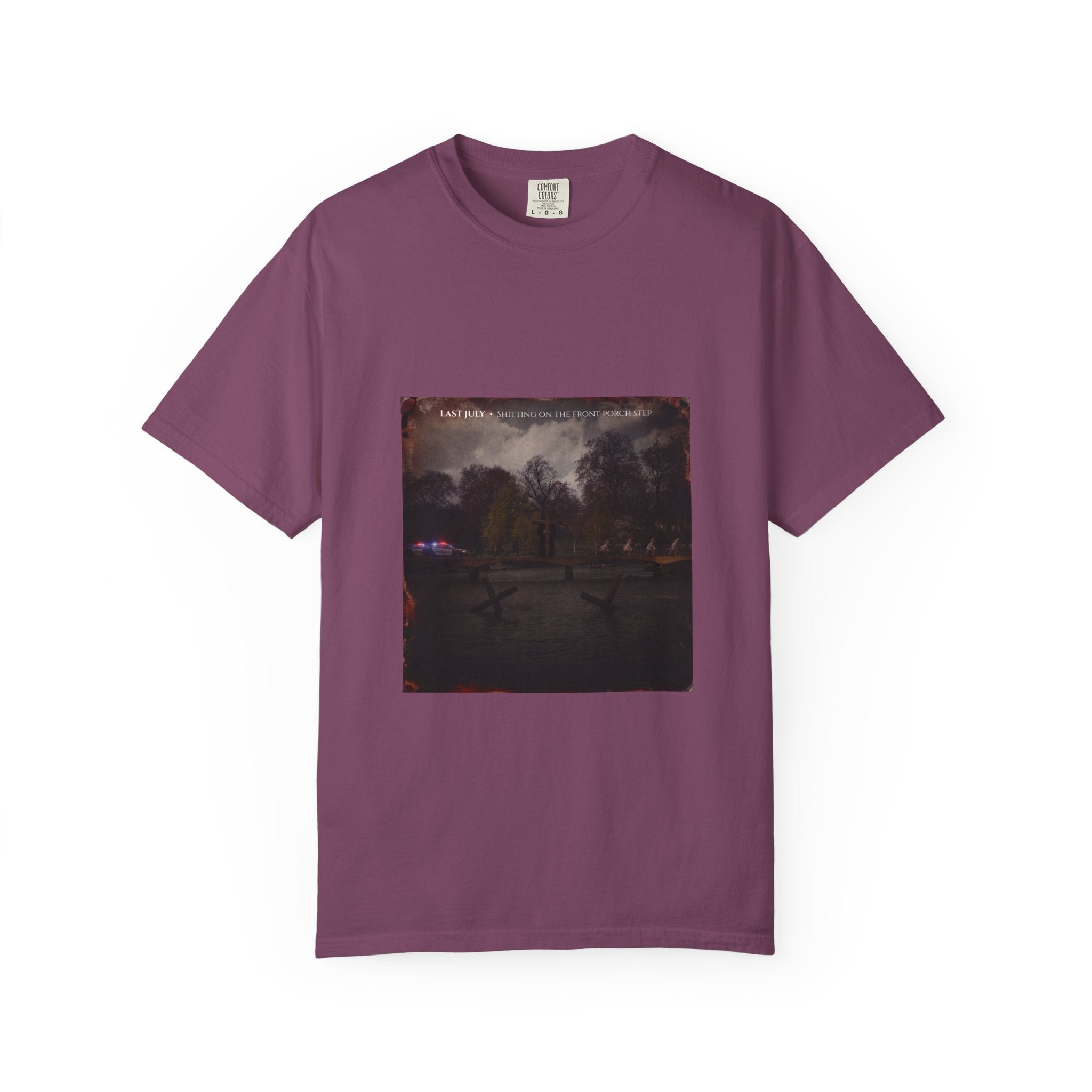 Shitting on the Front Porch Step T-Shirt