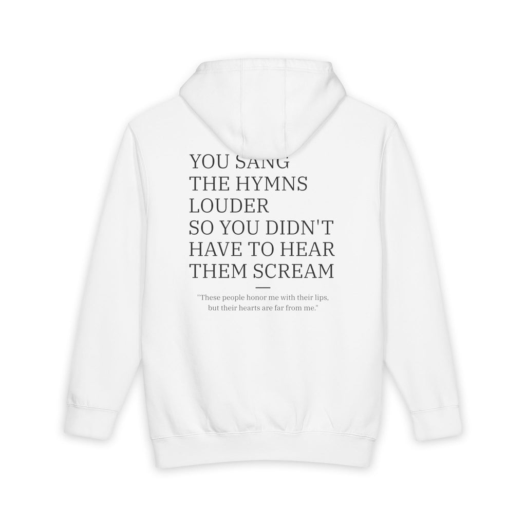 "Last July" Hymns Hoodie - Light