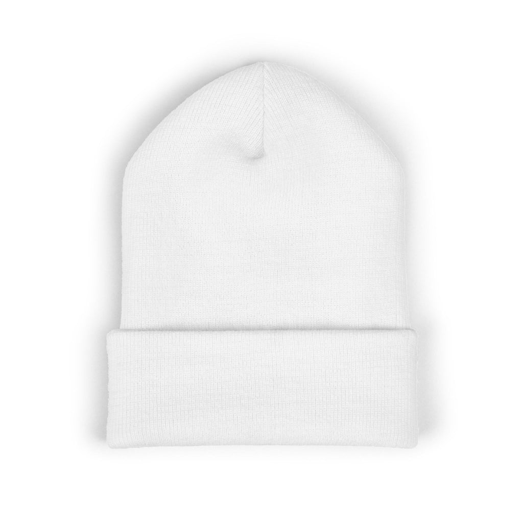 "Last July" White Beanie