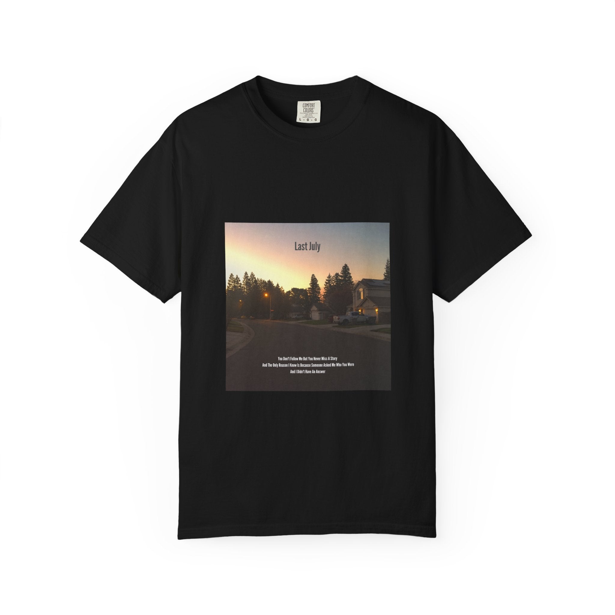 You Don't Follow Me Cover T-Shirt