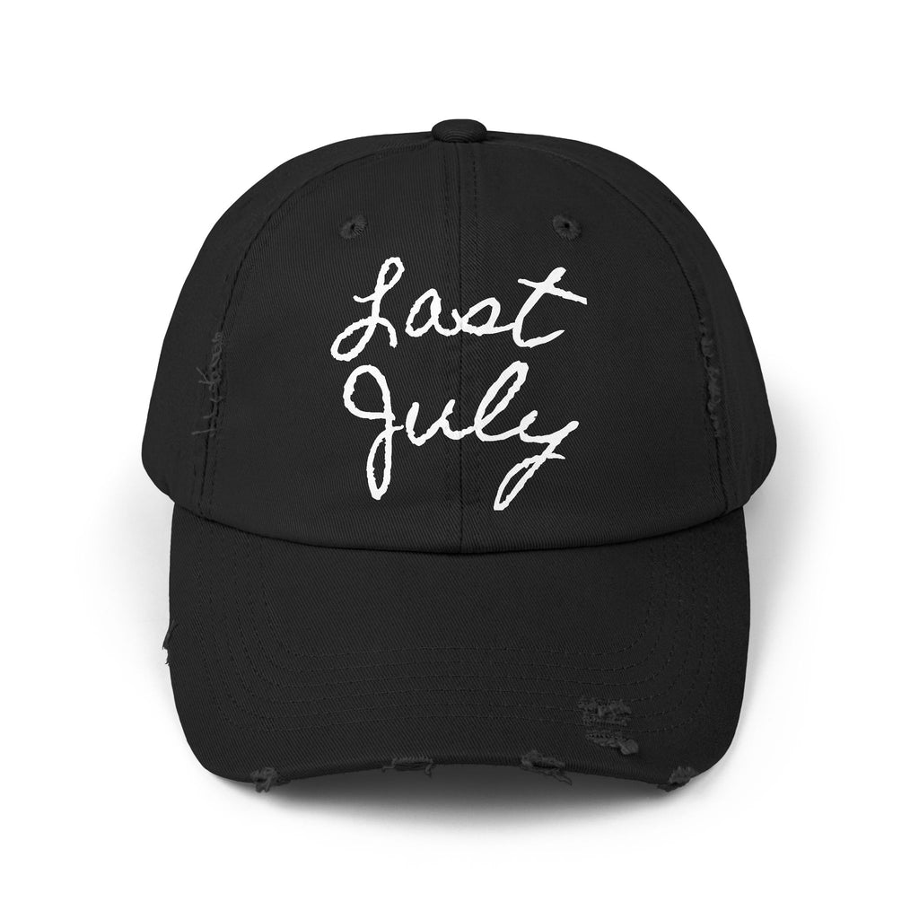 "Last July" Distressed Hat