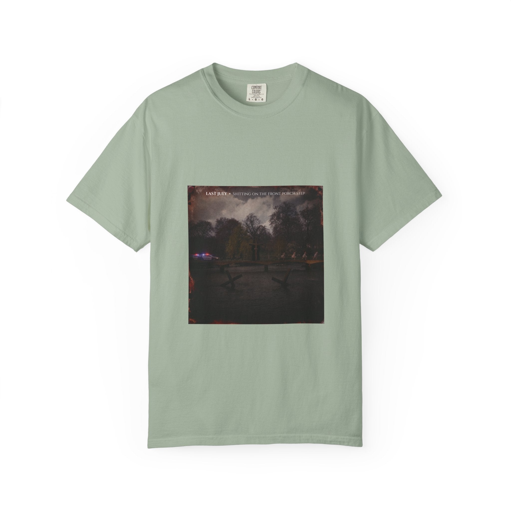 Shitting on the Front Porch Step T-Shirt