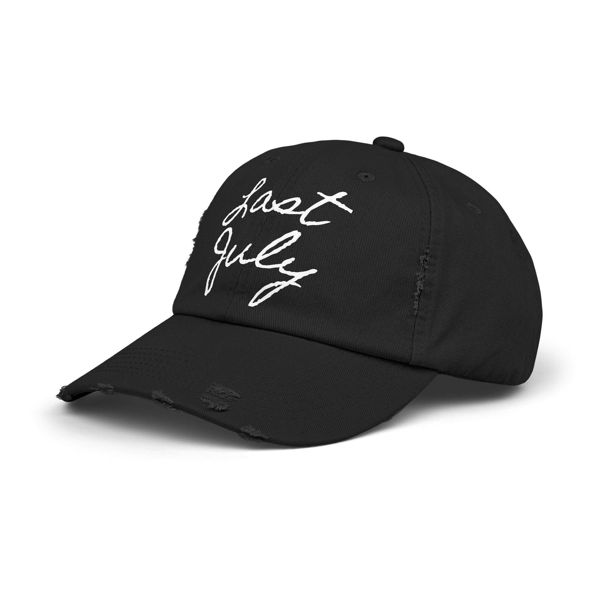 "Last July" Distressed Hat