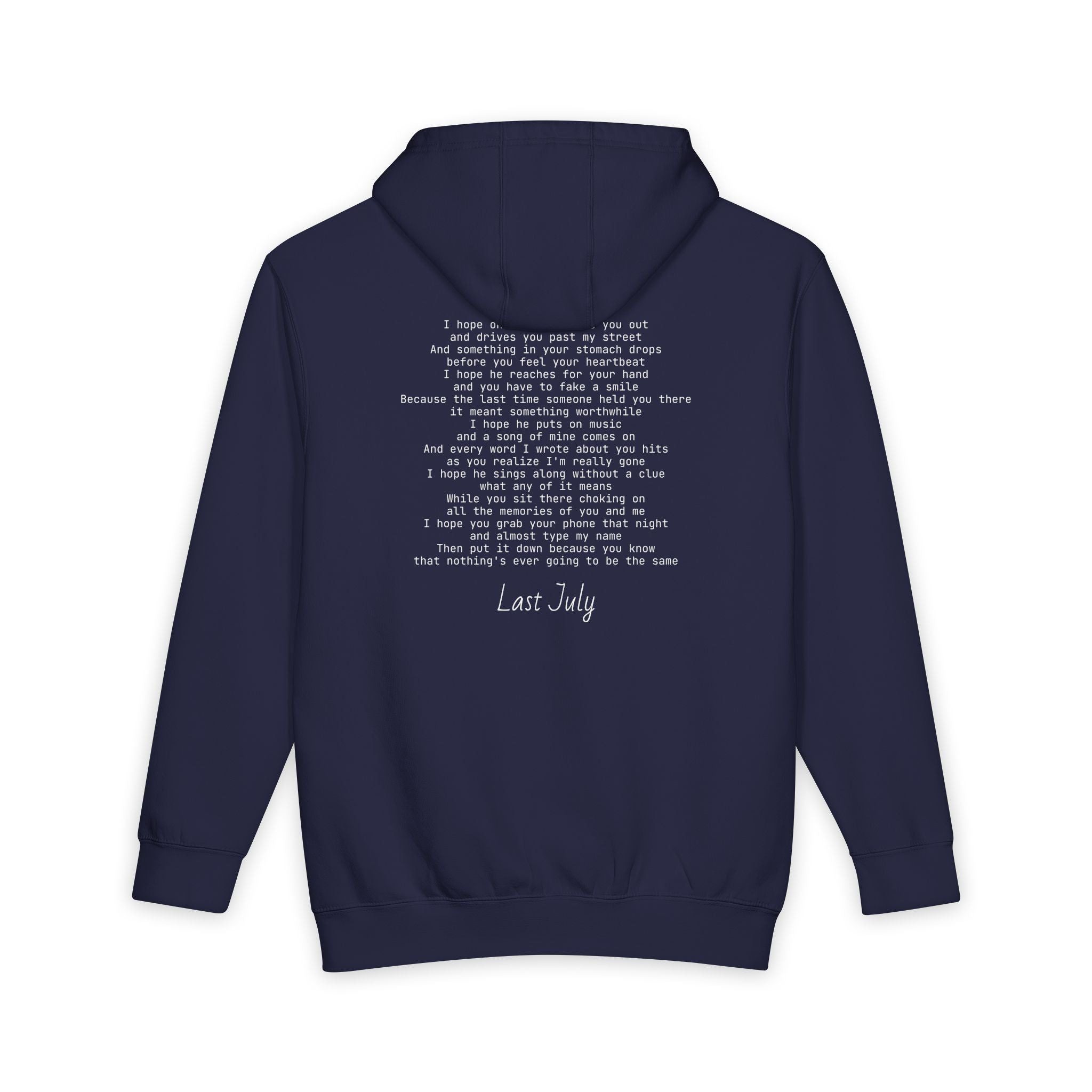 You Don't Follow Me Dark Hoodie