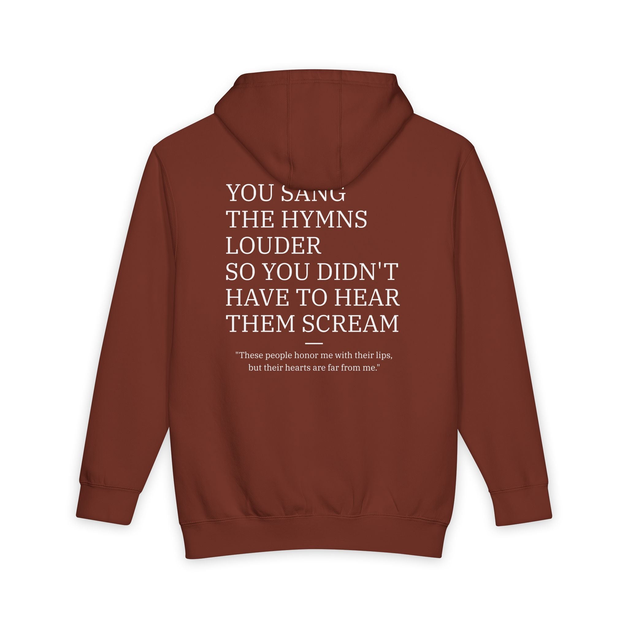"Last July" Hymns Hoodie - Dark