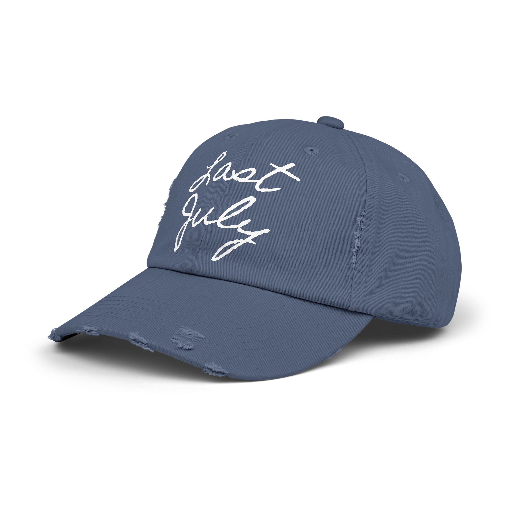 "Last July" Distressed Hat
