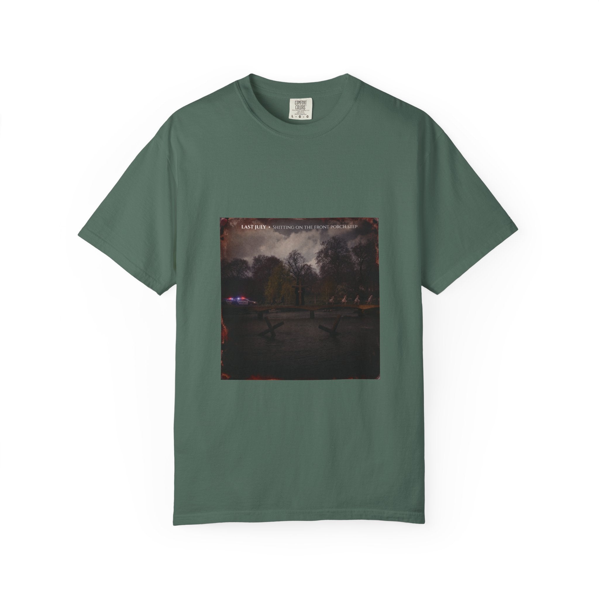 Shitting on the Front Porch Step T-Shirt