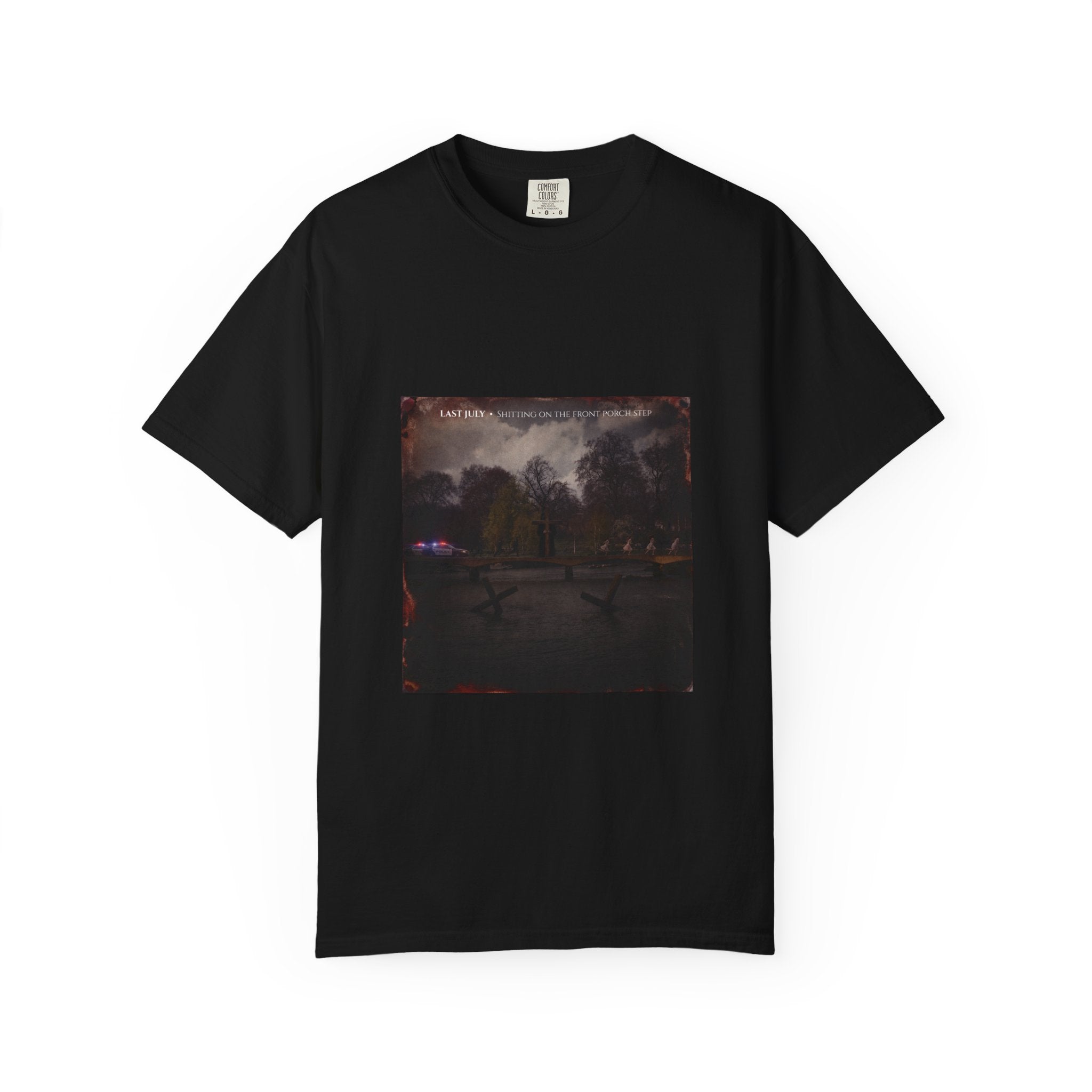 Shitting on the Front Porch Step T-Shirt