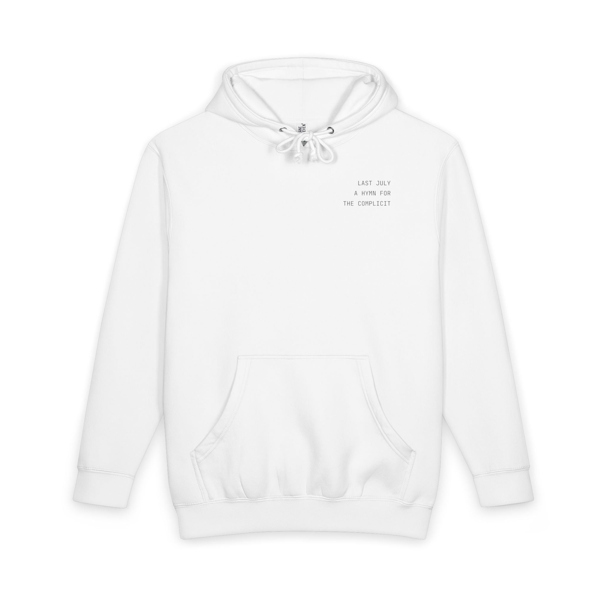 "Last July" Hymns Hoodie - Light