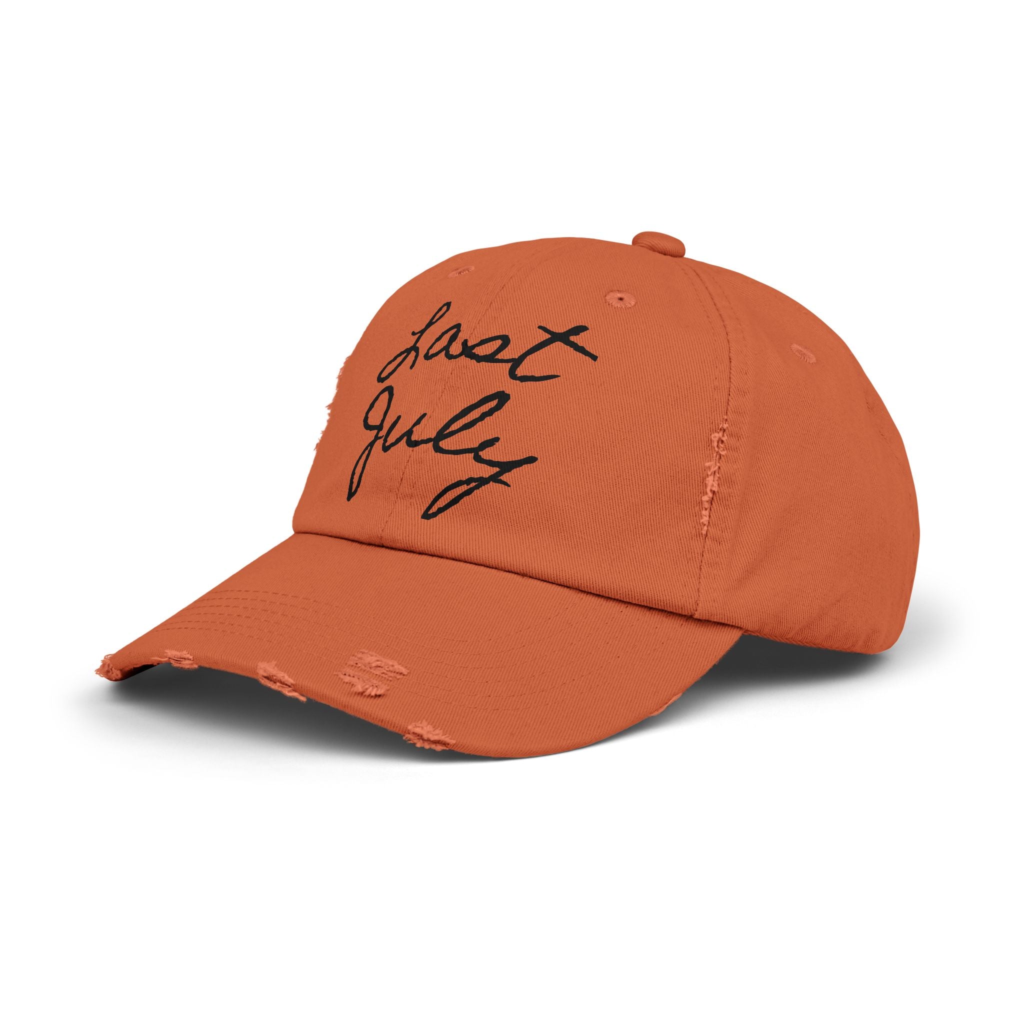 "Last July" Distressed Hat #2