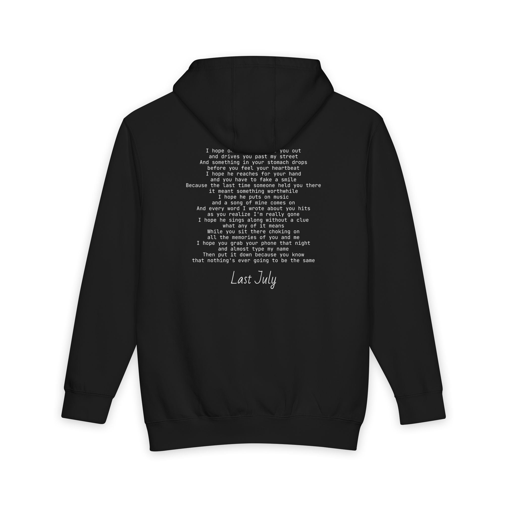 You Don't Follow Me Dark Hoodie