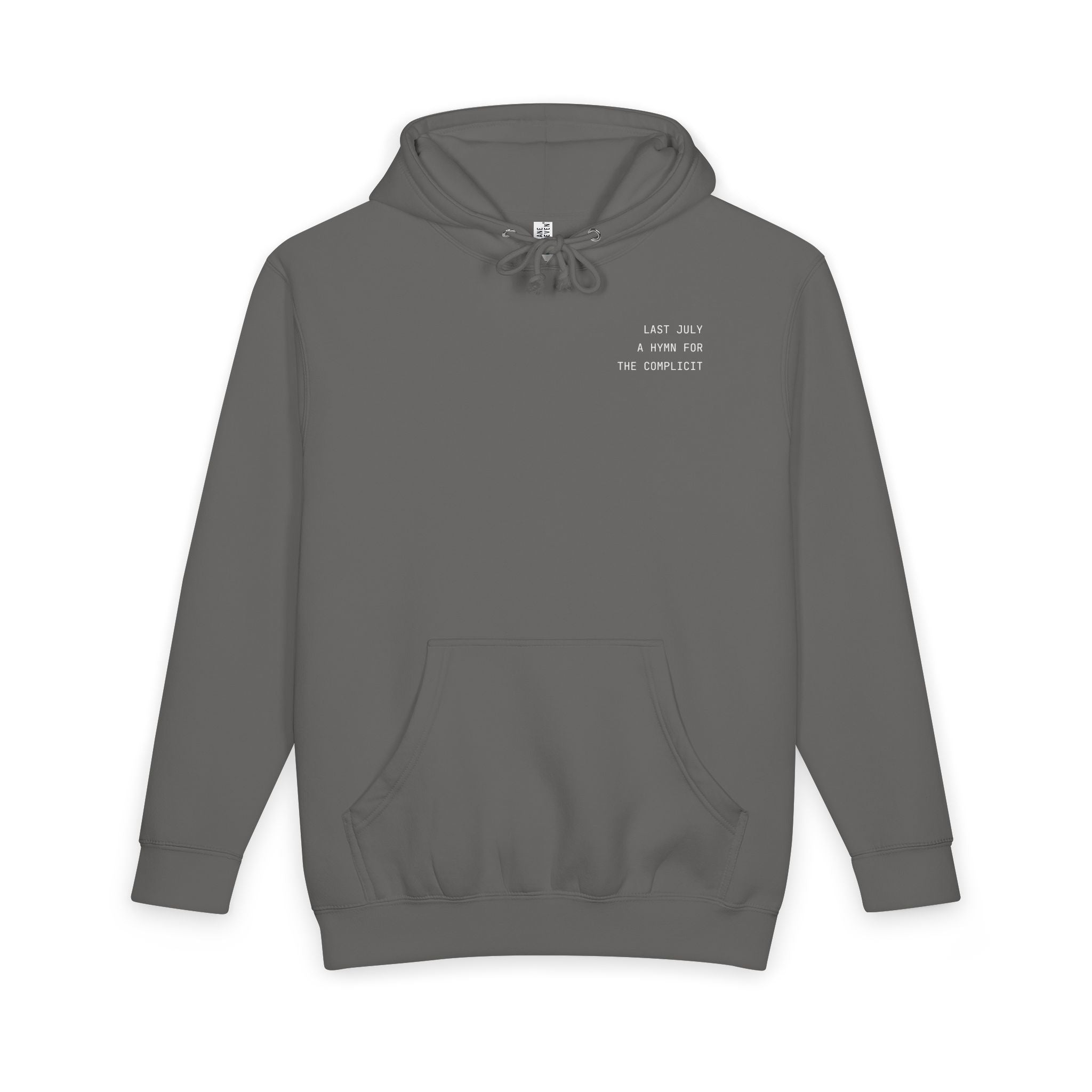 "Last July" Hymns Hoodie - Dark