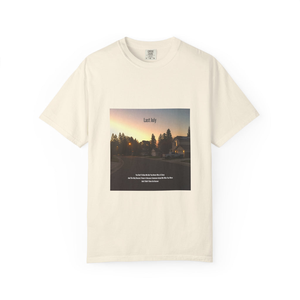 You Don't Follow Me Cover T-Shirt