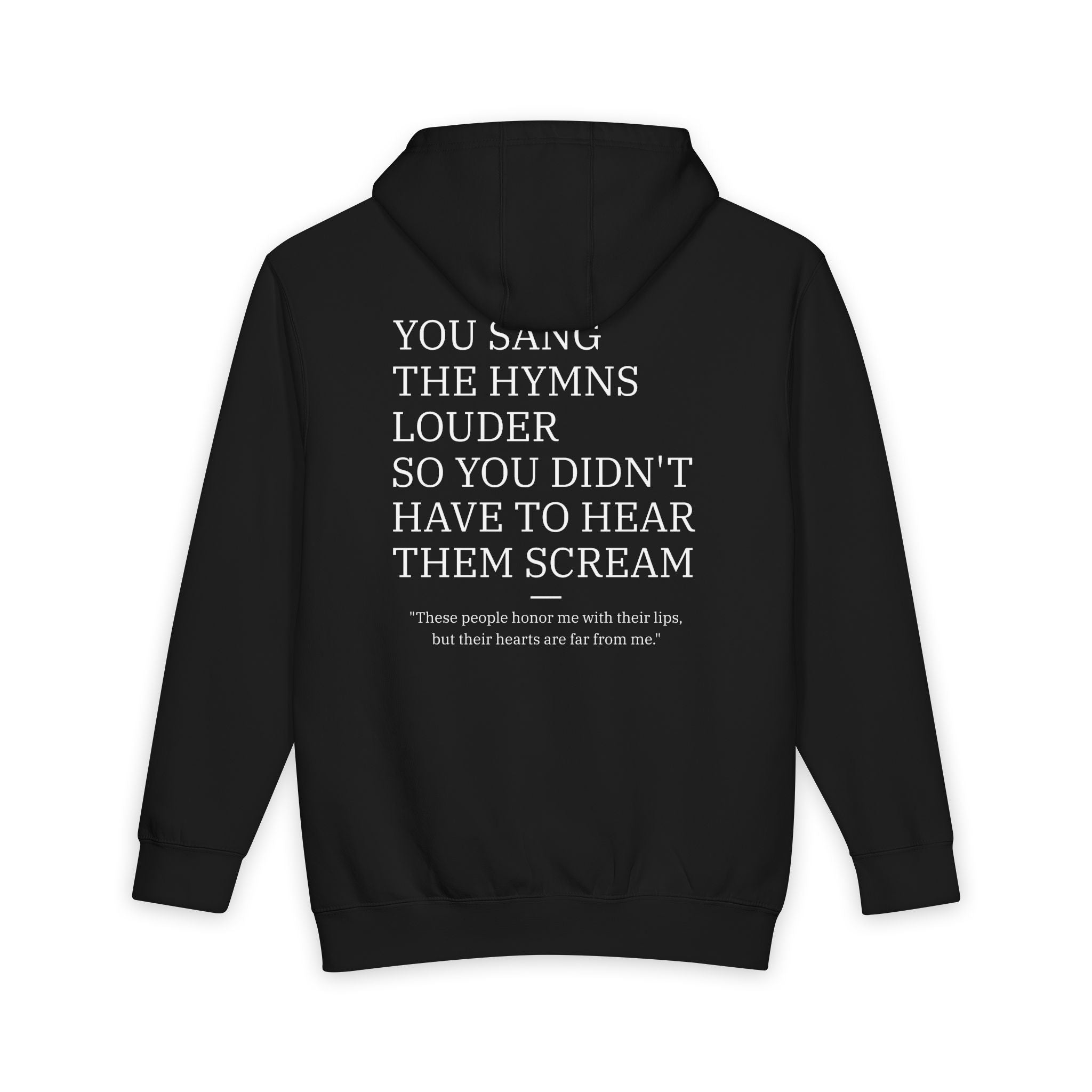 "Last July" Hymns Hoodie - Dark